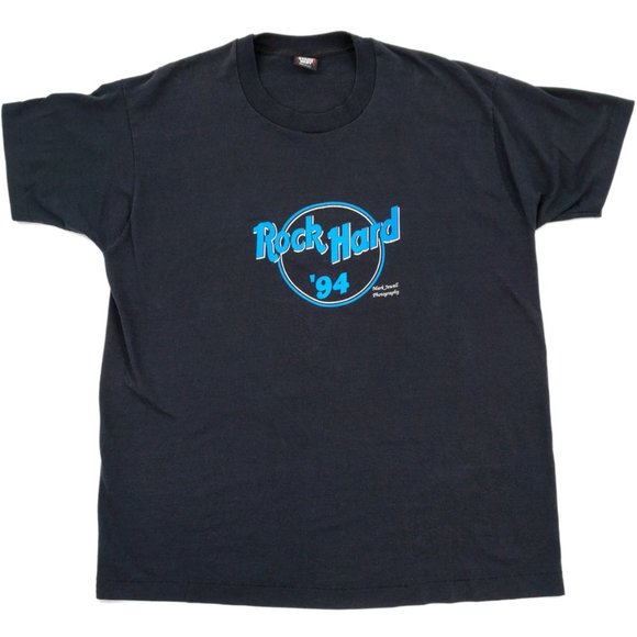 Vintage ROCK HARD ‘94 Single Stitch T-Shirt USA XL - Picture 2 of 6